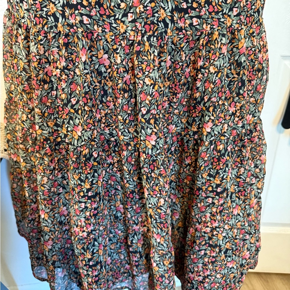 BB Dakota by Steve Madden Floral Ruffle Maxi Dress - Picture 9 of 14